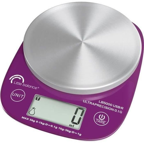 Bilancia da cucina - LB 5000 Pro Inox 5.1 - Ultraprecisione - USB - Riparabile