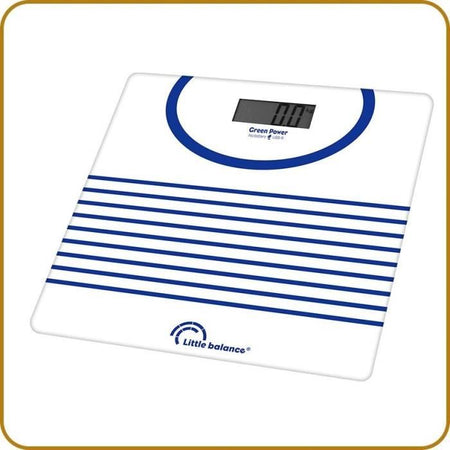 Bilancia pesapersone - LITTLE BALANCE - 8655 - Riparabile tramite USB - 180 kg / 100 g - Mariniere