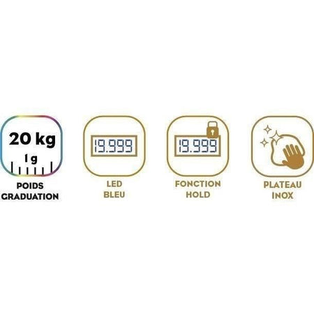 Bilancia professionale - Perfect 20 - USB - Riparabile