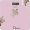 Bilancia personale - LITTLE BALANCE - 8729 - Tartarughe dorate metallizzate - Riparabile tramite USB - 180 kg / 100 g - Rosa
