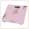 Bilancia personale - LITTLE BALANCE - 8729 - Tartarughe dorate metallizzate - Riparabile tramite USB - 180 kg / 100 g - Rosa