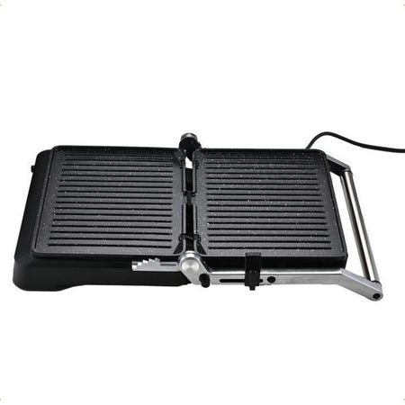 Griglia per carne - LITTLE BALANCE - 8734 - 2000 W - 6 posizioni - Alluminio / Nero