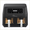 Friggitrice dietetica - LITTLE BALANCE - 8765 - Crousty light duo - 9 L - 2460 W - 9 programmi - Nero