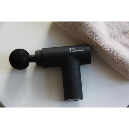 Pistola massaggiante - LITTLE BALANCE - Sport Relax - 6 velocità - 4 testine - Nero