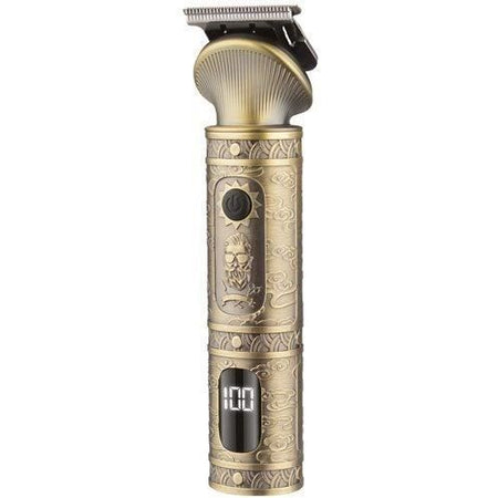 Regolabarba speciale - LITTLE BALANCE - Barber Pro rame - Durata batteria 140 mm - Ricarica rapida - 4 guide di taglio