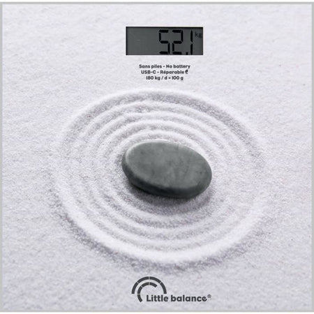 Bilancia pesapersone - LITTLE BALANCE - USB-C - Zen