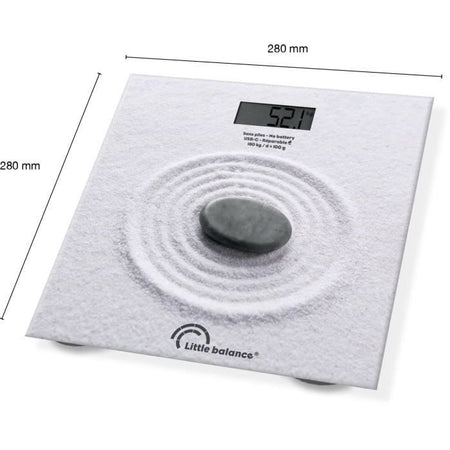 Bilancia pesapersone - LITTLE BALANCE - USB-C - Zen