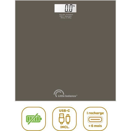 Bilancia da bagno - LITTLE BALANCE - SB3 - USB-C - Tonka