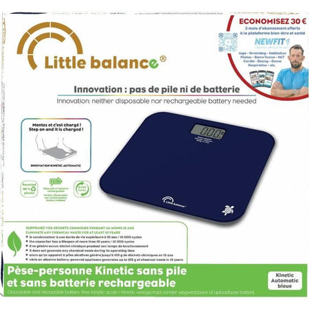 Bilancia da bagno - LITTLE BALANCE - Kinetic Auto - Blu