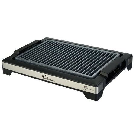 Barbecue elettrico LITTLE BALANCE - Easy Nopifas - Superficie di cottura 38 x 25 cm - Rivestimento microceramico senza PFAS - 2000W