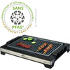 Barbecue elettrico LITTLE BALANCE - Easy Nopifas - Superficie di cottura 38 x 25 cm - Rivestimento microceramico senza PFAS - 2000W