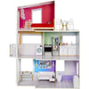 Rainbow High Townhouse - Casa in legno di 3 piani e 6 camere - Ascensore funzionale e mobili mobili