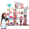 Casa delle bambole in legno LOL Surprise - Fashion House - 4 piani - H 120 cm