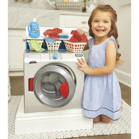 Little Tikes - La mia prima lavatrice - Gioco di imitazione - Con accessori - Dai 3 anni in su