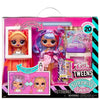LOL Surprise Tweens Surprise Swap Fashion Doll- Buns-2- Braids Bailey - 1 bambola Tweens 17 cm, 1 mini testina per lo styling e accessori