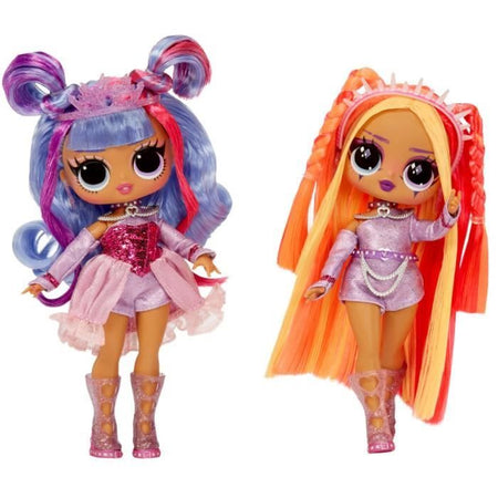 LOL Surprise Tweens Surprise Swap Fashion Doll- Buns-2- Braids Bailey - 1 bambola Tweens 17 cm, 1 mini testina per lo styling e accessori