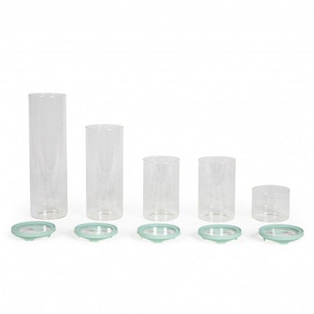 Set di 5 barattoli per la conservazione - Livoo - MEN399 -