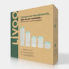 Set di 5 barattoli per la conservazione - Livoo - MEN399 -