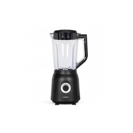 Frullatore - LIVOO - 1,5 L - 600 W - 22.000 giri/min - 2 velocità - Nero