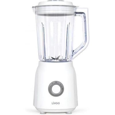 Frullatore - LIVOO - 1,5 L - 600 W - 22.000 giri/min - 2 velocità - Turbo bianco