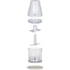 Tritatutto - LIVOO - 300 ml - 400 W - 1 velocità e funzione turbo - 2 lame in acciaio inox - Bianco