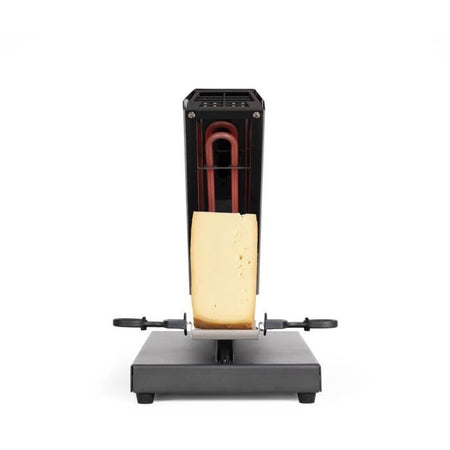 Macchina per raclette tradizionale - LIVOO - DOC314 - 600W - da 6 a 8 persone - Portaformaggio scorrevole e rimovibile, 360 - 2 spatole