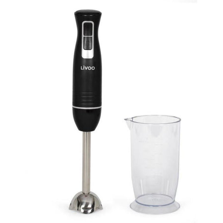 Frullatore ad immersione con ciotola - LIVOO - DOP245N - 400 W - 2 velocità - Nero