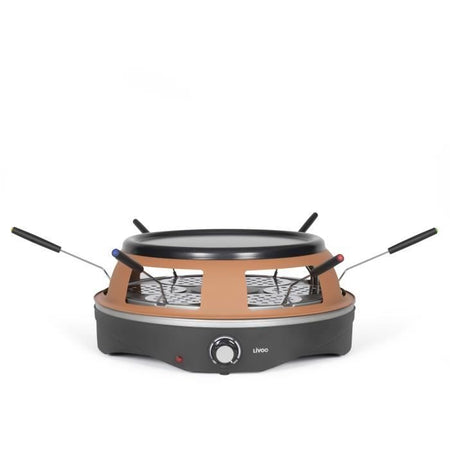 Forno per pizza - LIVOO - DOC304 - 1200W - 6 persone - 10 cm - Antiaderente