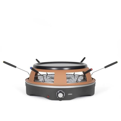 Forno per pizza - LIVOO - DOC304 - 1200W - 6 persone - 10 cm - Antiaderente