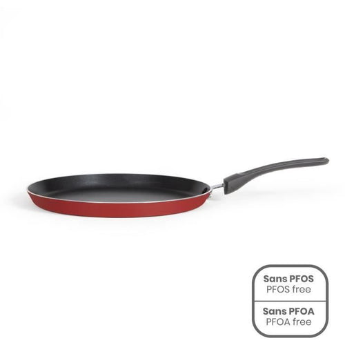 Premier Chef - Crepiera 26 cm - LIVOO - MEP149 - Antiaderente senza PFOA né PFOS - Manico in silicone - Tutti i piani cottura, inclusa l'induzione