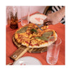 Set per pizza - LIVOO - MES158 - Legno di acacia - 30 x 45 cm - 1 taglia pizza - Manico con foro per appendere