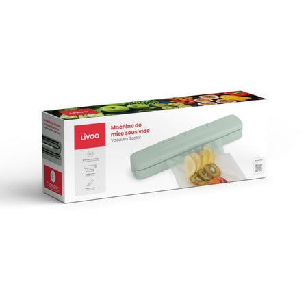 Macchina sottovuoto - LIVOO - DOM503V - 80W - 2 funzioni - Rotolo di pellicola incluso - Lama di taglio