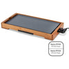 Plancha - LIVOO - DOC322 - 2200W - Piastra in alluminio pressofuso rimovibile - Termostato regolabile