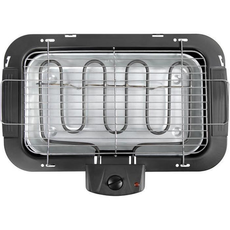 Barbacoa Eléctrica - LIVOO - DOM506 - 2200W - 2 en 1 - Termostato Ajustable - Negro