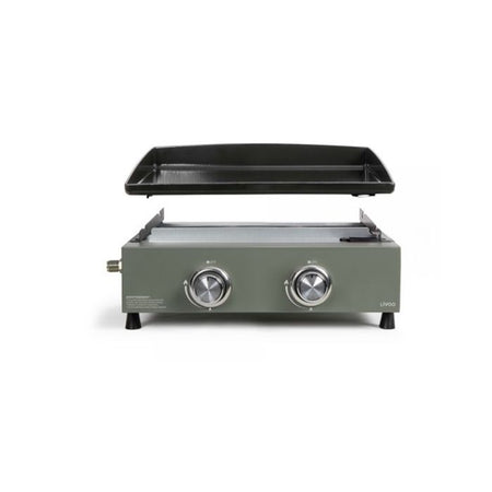 Livoo Gas Plancha 5000w piastra in acciaio smaltato 45,5x35,5cm - DOC323