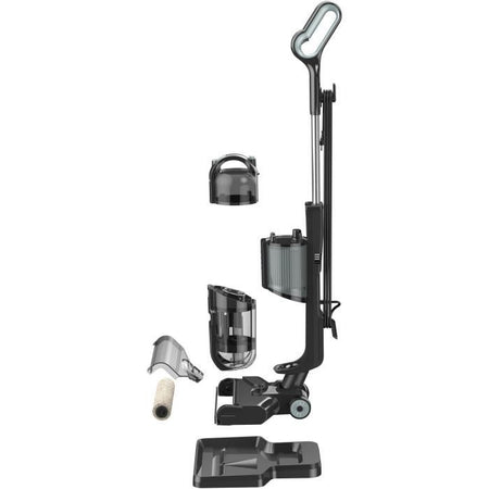 Aspirapolvere con filo - LIVOO - DOH143 CLEAN'UP - 600 W - 2 in 1 - 15 kPa - 80 dB - 2 serbatoi - Grigio