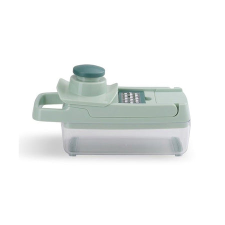 Mandolina multifunzione - Livoo - MEN435 - 8 lame in acciaio inox - Vassoio di raccolta da 1,5 l - Sicura da usare