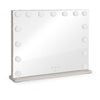 Specchio per il trucco - LIVOO - DOS207 - 56 x 44 cm - 15 LED - 3 modalità di luce