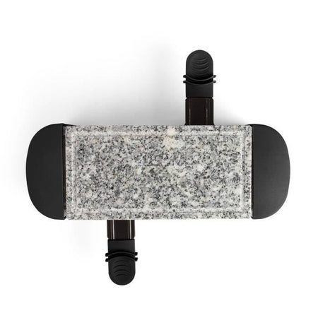 Macchina per raclette per 2 persone - LIVOO - DOC156N - 350W - 2 persone - Vassoio in granito rimovibile - Pulsante on/off