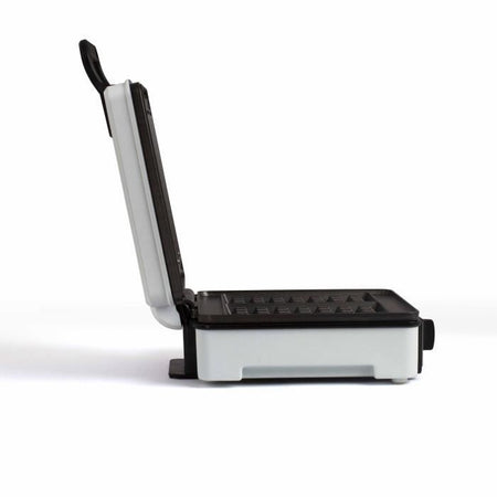 Piastra per waffle con termostato regolabile - LIVOO - DOP206 - 1200W - 2 waffle - Antiaderente - Superficie 14,5 x 17,5 cm - Spie luminose