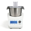 LIVOO DOP219W - Robot multifunzione Super Cooker - 12 velocità - da 125 a 5000 giri/min - Ciotola in acciaio inox 3,5L - 1000W - Bianco