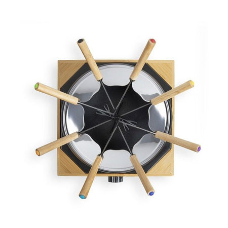 Set per fonduta elettrico - LIVOO - DOC287 - 800W - 2L - 8 persone - Termostato regolabile - Pentola antiaderente senza PFAS