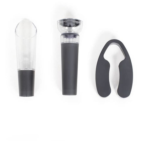 Set vino elettrico ricaricabile - LIVOO - GS159 - Universale - 5 accessori - Funzionamento a pressione - Capacità 30 bottiglie