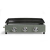 Piastra a gas - LIVOO - DOC324 - 3 fuochi - Verde / Nero