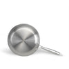 Brigade - Padella in acciaio inox 24 cm - LIVOO - MEP158 - Triplo strato in acciaio inox - Adatta a tutti i piani cottura, anche a induzione - Prodotto in Francia
