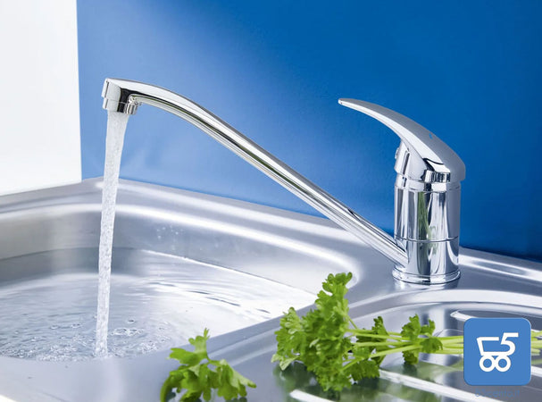 LIVARNO Home Rubinetto Monocomando per Lavabo Leva Risparmio Idrico 2 Livelli