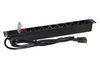 LINK MULTIPRESA DA RACK 19 8 PRESE UNIVERSALI CON INTERRUTTORE SPINA C14