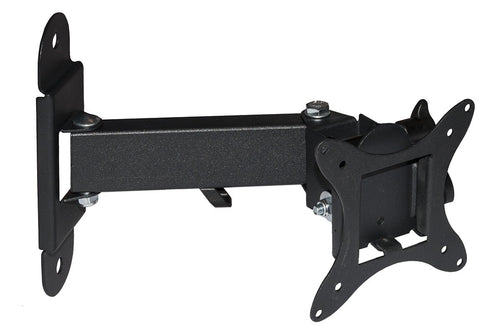 Braccio A Muro Con 2 Snodi Per Tv Led/Lcd Da 13 A 37 Fino A 15Kg E Vesa 100X100