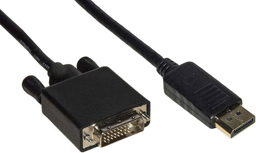 LINK CAVO DISPLAYPORT MASCHIO - DVI MASCHIO CONTATTI DORATI MT. 3