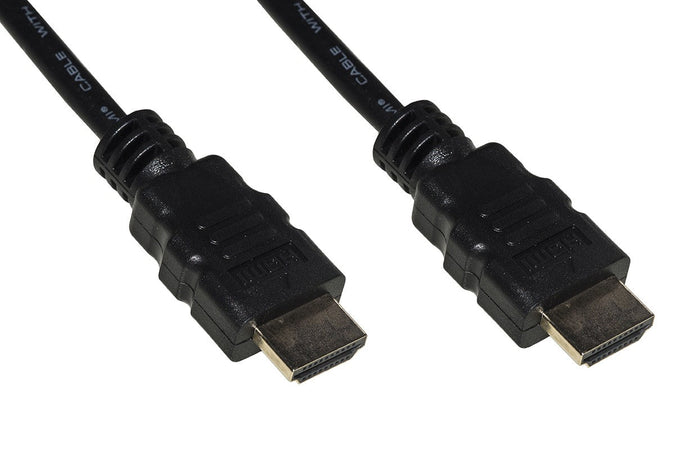 Cavo Hdmi 4Kx2K Per Pc, Notebook, Hdtv, Ecc Contatti Dorati Mt 1 Colore Nero